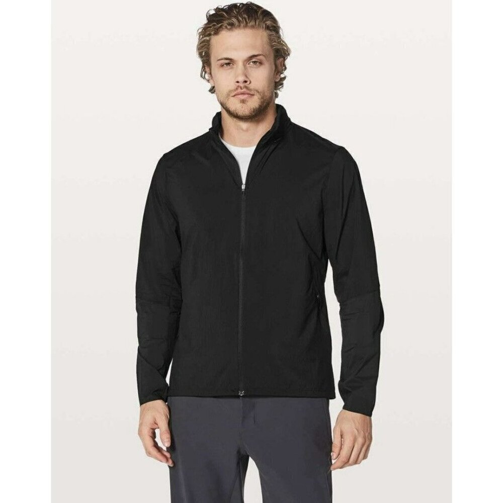 Lululemon Men’s Active Jacket Black Large